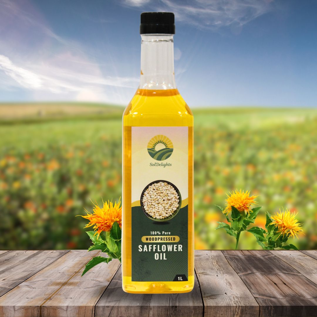 Safflower Oil | Kardai Oil | Woodpressed